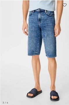 C&A krótkie spodenki jeans - NOWE - 34