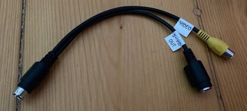 Kabel adapter TV-OUT 9 pin -> RCA cinch + S-Video