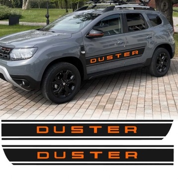 Zestaw naklejek Dacia Duster na boki róża wiatrów