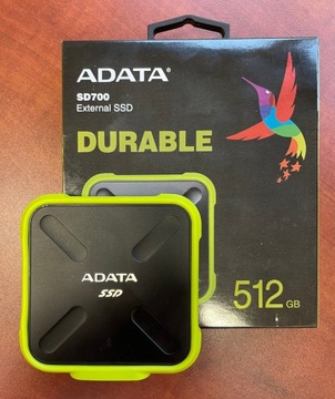 Dysk zewnętrzny SSD 512GB ADATA SD700