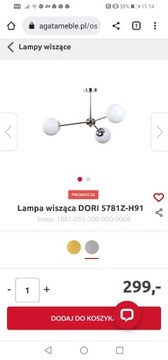 Dori Lampa Wisząca 5781Z-H91