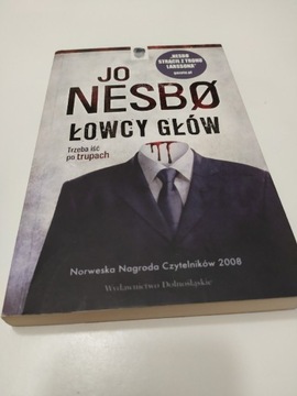 Jo Nesbo "Łowcy głów" - książka
