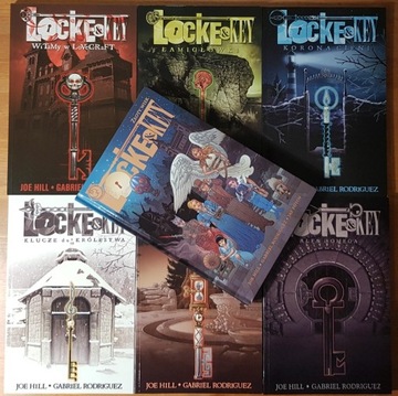 LOCKE & KEY tomy 1-6 +Złoty wiek Joe Hill -50%