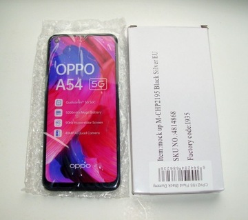 Nowa atrapa telefonu OPPO A54 5G  folia