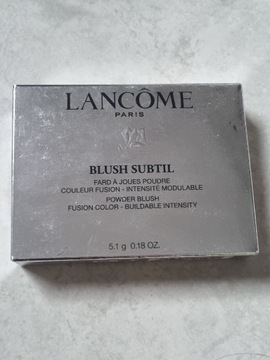 Oryginalny róż Lancome Blush Subtil + gratis nowy 