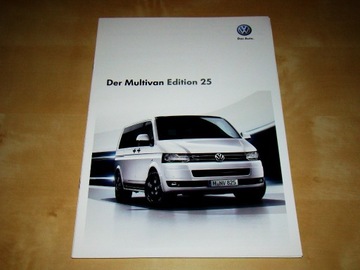 Prospekt Volkswagen Multivan Edition 25 2011