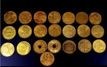Monety 2zl jubileuszowych 