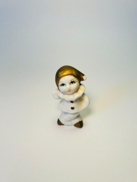 Vintage figurka Pierrot z lat 80-tych