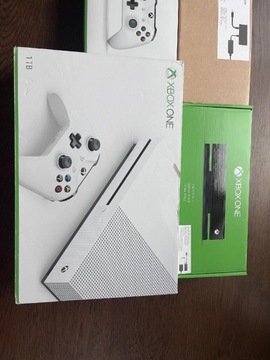 xbox one s, kinect, 2 pady, 2 gry
