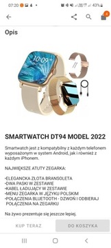 Smartwatch DT94+