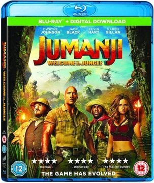 JUMANJI: WELCOME TO THE JUNGLE (BLU-RAY)