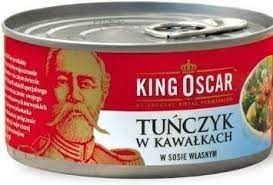 KING OSCAR TUŃCZYK W KAWAŁKACH W SOSIE WŁASNYM 170