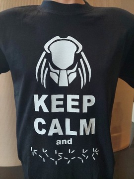 Koszulka Predator Keep Calm rozmiar S nieużywana