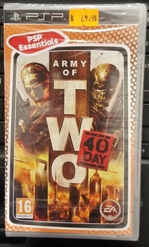 Army Of Two 40 Day na PSP polska instrukcja-folia