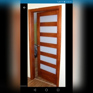 Drzwi drewniane 