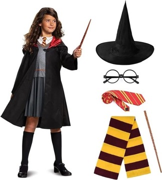 6-częściowy kostium dziecięcy Harry Potter