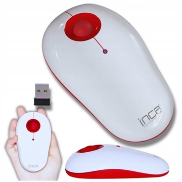 Myszka Bezprzewodowa Mysz Pod USB do Laptopa Komputerowa Sensor Optyczna