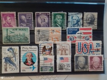 Znaczki pocztowe USA, Stany Zjednoczone