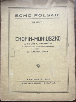 Chopin Moniuszko na fortepian 1946