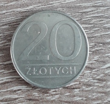 Moneta 20zł z 1985 r