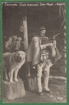 Zakopane - ok.1930r. - Kobziarz St.Mróz