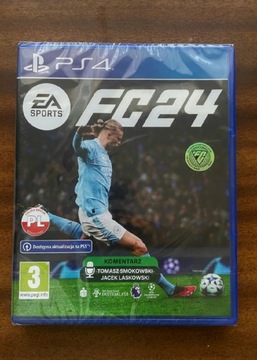 Fifa 24 ps4 płyta blu ray nowa pudełkowa folia PL