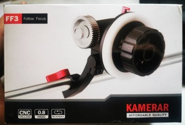 Kamerar FF-3 Follow Focus NOWE 15mm Quick Release