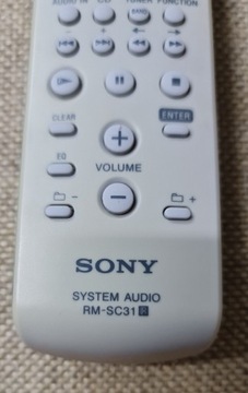 Pilot Sony audio RM-SC31. sprawny, wysyłka,