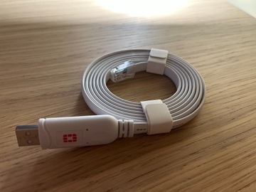 Kabel przewód konsolowy RJ-45 USB Fortinet