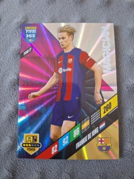 Panini FIFA 365 2024 Magician POW 27 De Jong