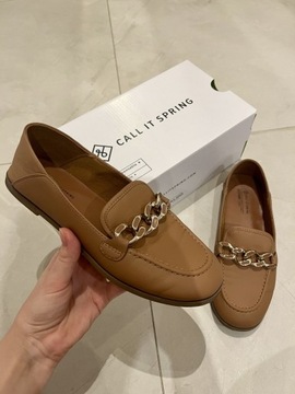 Loafersy Torii Call it Spring brąz 37