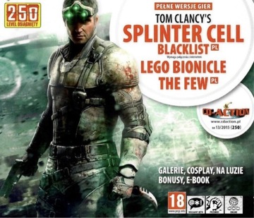 Gry CD-Action 2x DVD 250: Splinter Cell: Blacklist