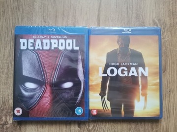 Deadpool 1 & Logan Blu-ray