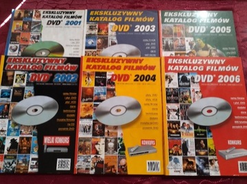 Ekskluzywny Katalog Filmow DVD 6 Pozycji