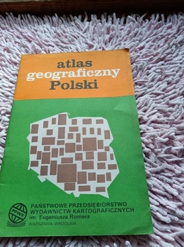 Atlas Geograficzny Polski PPWK 1989 rok