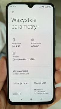 Xiaomi mi 9 SE 6GB/64 używany