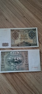 Banknot 100 zł 1941r