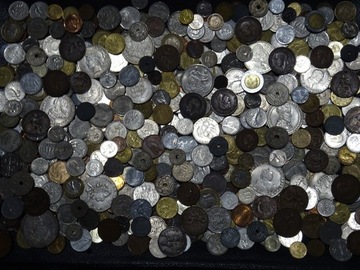 Mega zestaw monet do rozpoznania ponad 950 sztuk