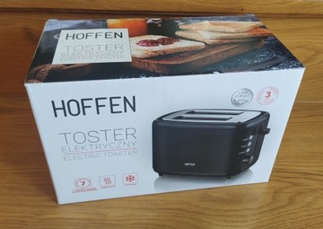 toster opiekacz zapiekacz Hoffen 820W czarny