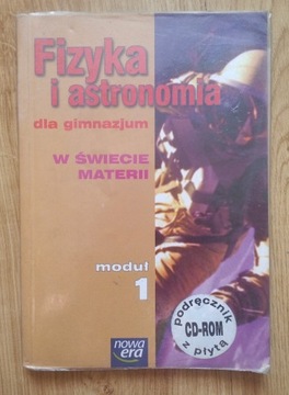 Fizyka i astronomia 1 Gimnazjum Nowa Era Płyta CD