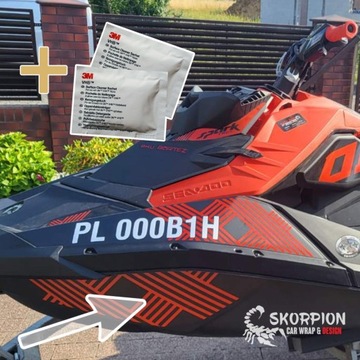 SEA-DOO SPARK. NAKLEJKI. 2 szt.