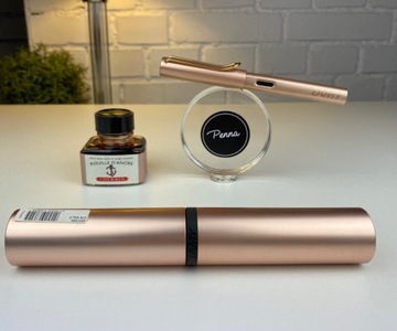 Pióro LAMY LX ROSE GOLD F + gratis atrament Herbin