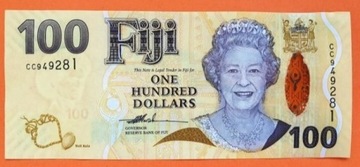Fiji 100 dollars UNC 