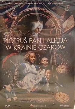 Piotruś Pan i Alicja w Krainie Czarów DVD nowa 