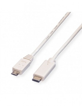 Kabel USB 2.0 Typ C - Micro USB 2M