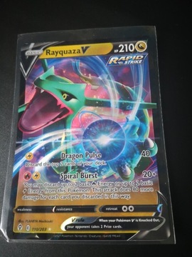 Rayquaza V - 110/203 - Ultra Rare 