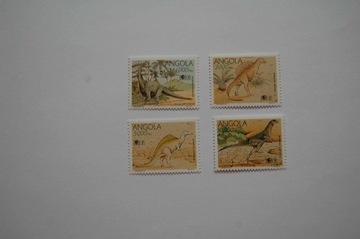 Angola Sw 979-82** dinozaury