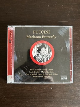 CD Puccini Madama Butterfly Callas Karajan 2CD