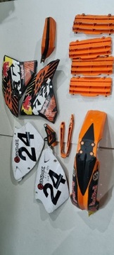 Plastki ktm sx exc exf excf 