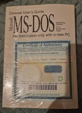 MS-DOS 6.22 Plus Enhanced Tools FOLIA NOWE